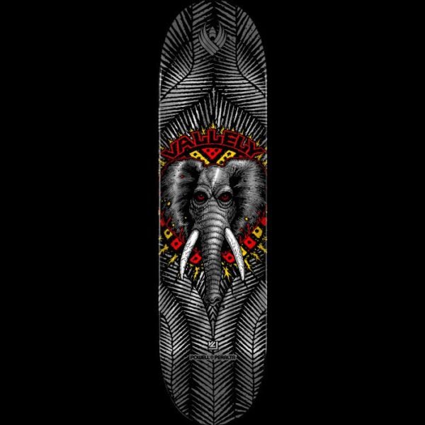 Tabla Powell Peralta FLIGHT Mike Vallely Elephant, silver foil, shape 243W